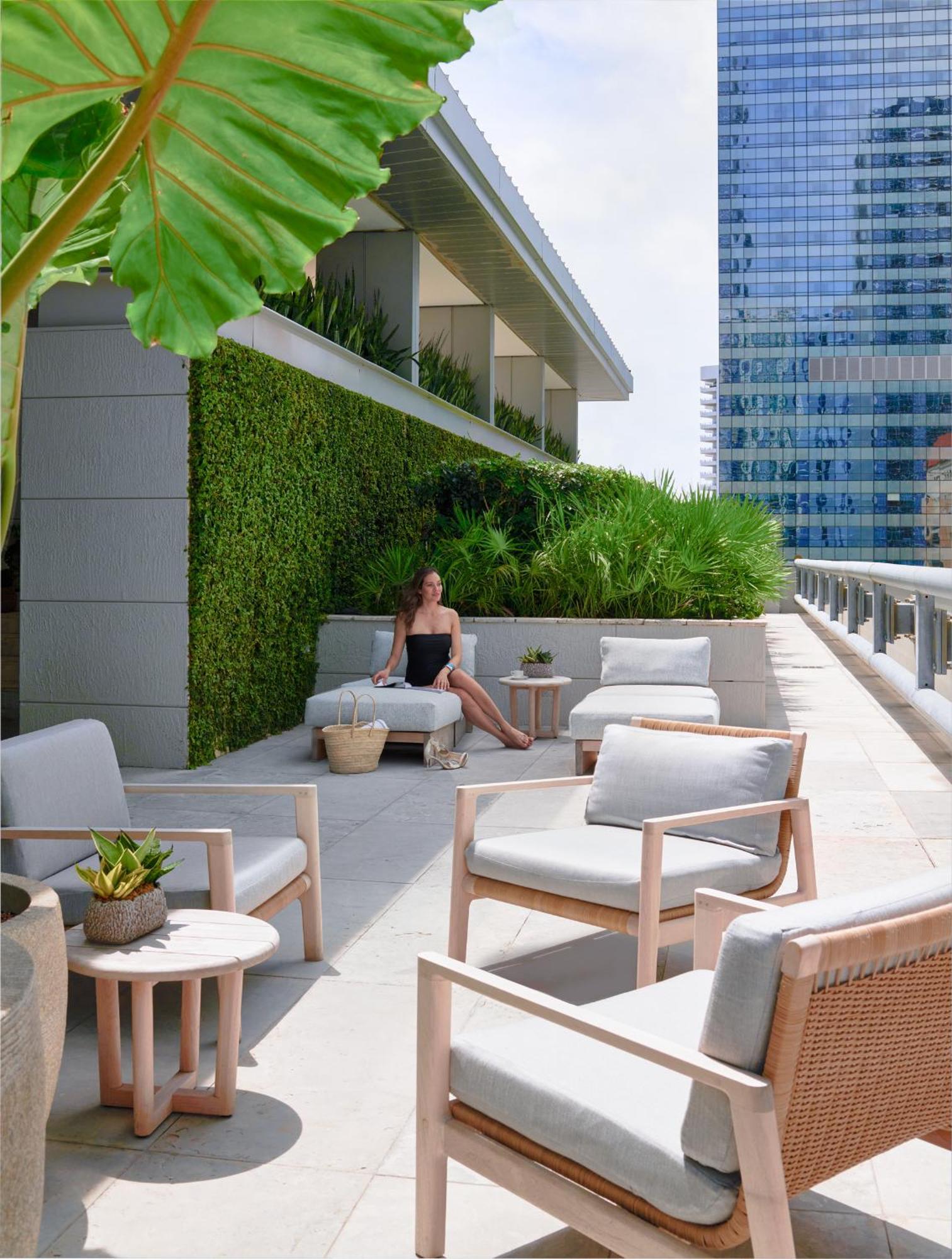 Hotel Aka Brickell Miami Luaran gambar